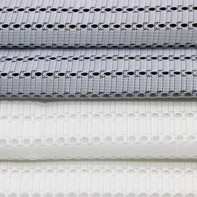 320gm 75D Spacer Mesh Tkanina Lekkie Polyester Mesh Tkanina Do Odzieży Sportowej 3