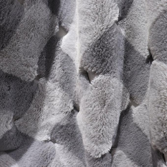 Polyester Lekkie Koralowe Wołowe Koce Faux Fur Koce Na Zimą 320gm 3