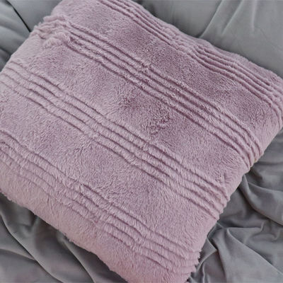 Good price Wysoka odporność na barwy Ciepły zestaw kołdrów Faux Fur Plush Minky w Internecie