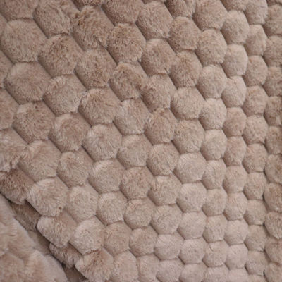Good price Koralowe wełno Luxury Faux Fur Throws Duże Faux Fur Coat Dwuoboczne na zimę w Internecie