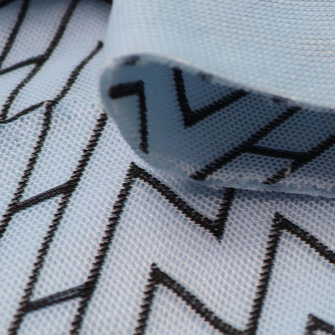 Dual Color 3D Spacer Mesh Lower Stretchable Airmesh Polyester Athletic Mesh Tkanina 1