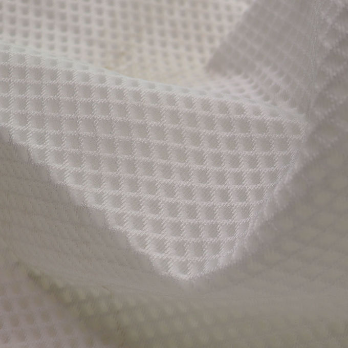 Airmesh 100% poliester Materiał sieci oddychającej 3D Tkanina sieci powietrznej Wysoce elastyczna 2