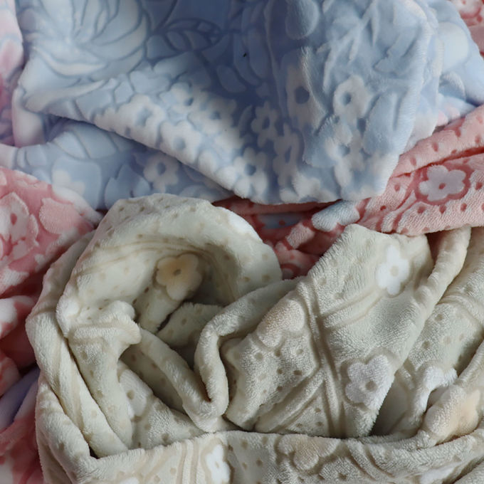 Polyester Koralowe Wołoń Koce Dwustronne Faux futro Łóżko Wyrzucić koce duch 4