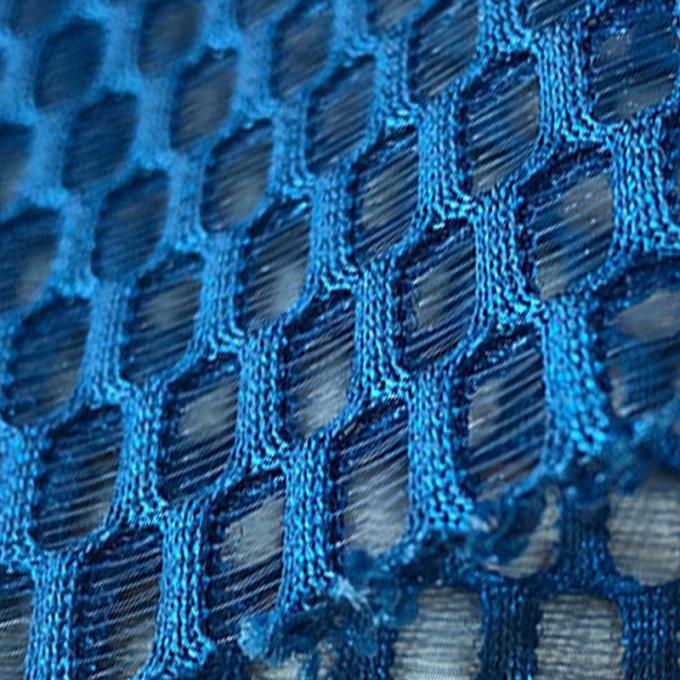 Airmesh z dzianiną odporną na ścieranie spacer mesh tkanina 100% poliestrowa podwójna strona 4