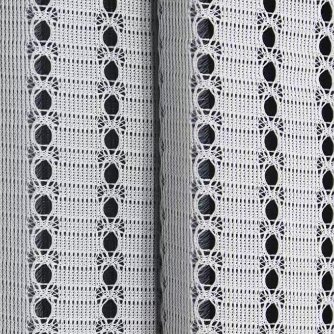 320gm 75D Spacer Mesh Tkanina Lekkie Polyester Mesh Tkanina Do Odzieży Sportowej 1