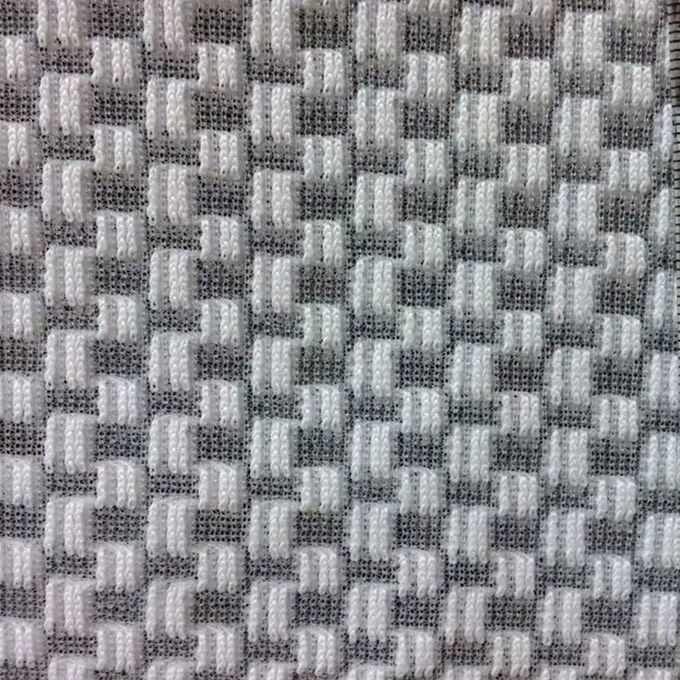 320gm Airmesh Materiał poliestrowy z dzianinami z masą oddychającą Tkanina z masą do materacy 1