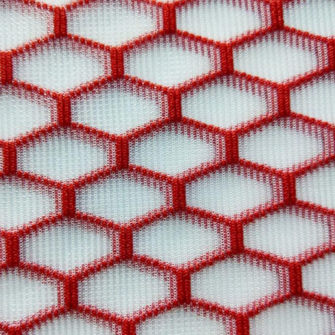 Airmesh 100% Polyester Air Mesh Tkanina z dzianiną Przesypająca 3D Spacer Mesh Tkanina 0